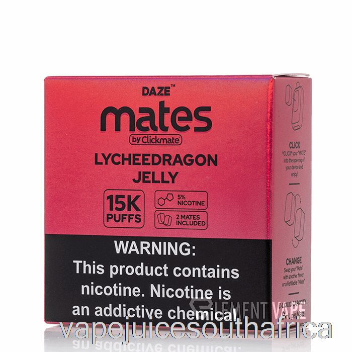 Vape Pods 7 Daze Mate Pods Lychee Dragon Jelly